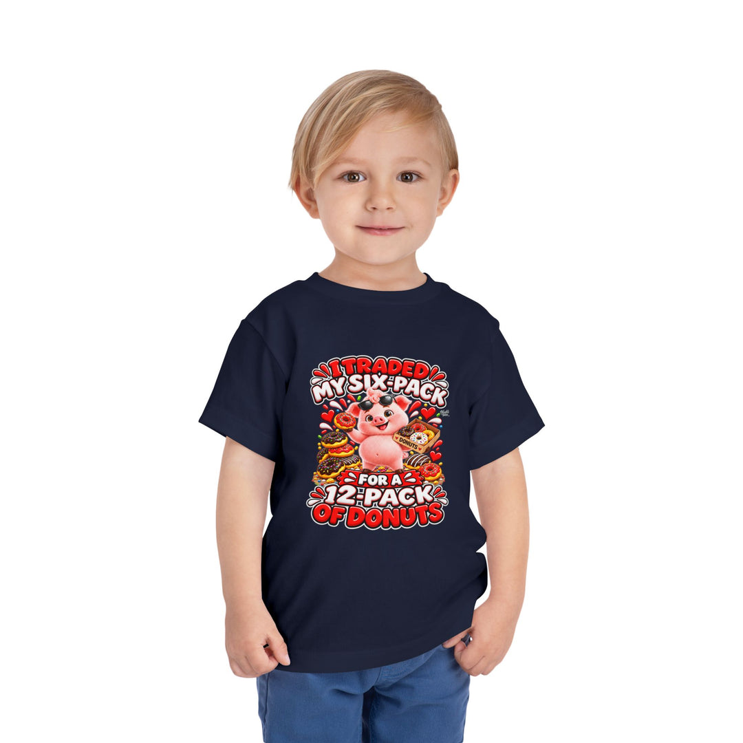 Noah’s Tales™ I Traded My Six-Pack For A 12-Pack Of Donuts | Pip Boy's T-Shirt