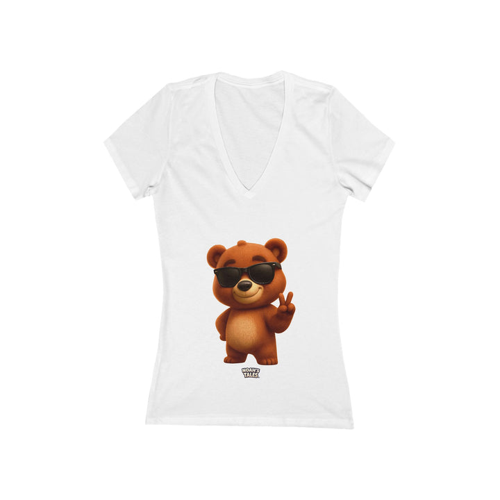 Noah’s Tales™ Cool Baxter Women's V-Neck Bella T-Shirt