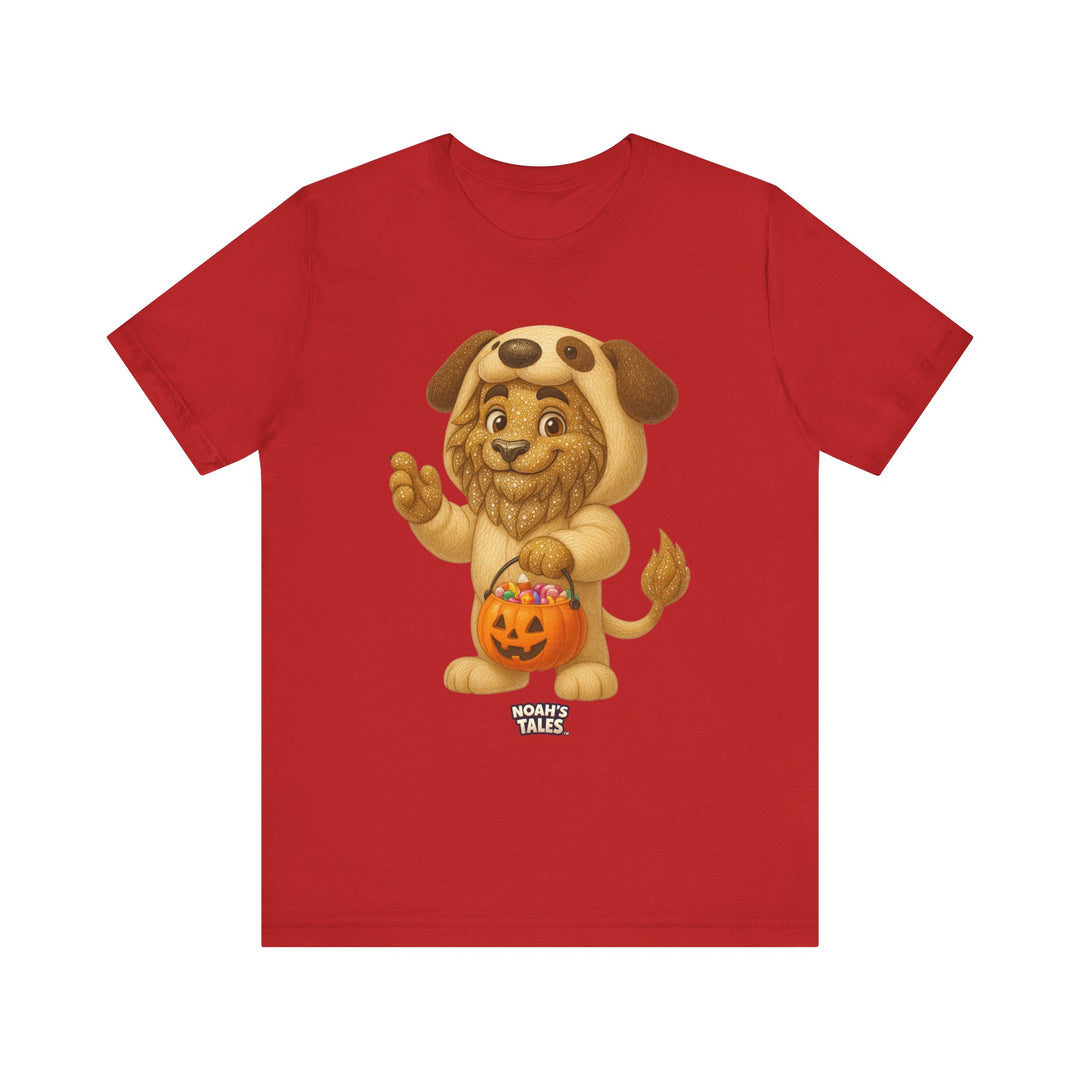 Noah’s Tales™ Halloween Leo Men's Bella T-Shirt