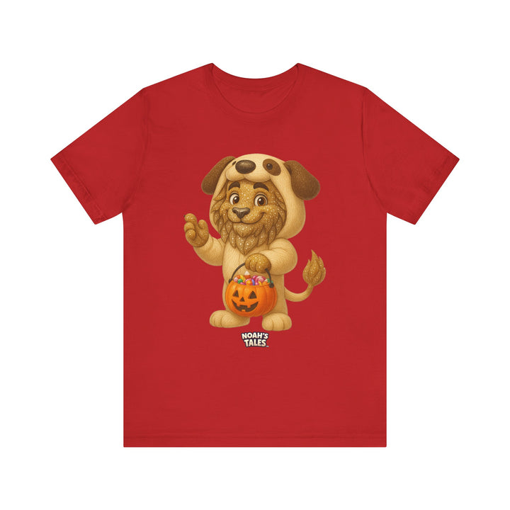 Noah’s Tales™ Halloween Leo Men's Bella T-Shirt