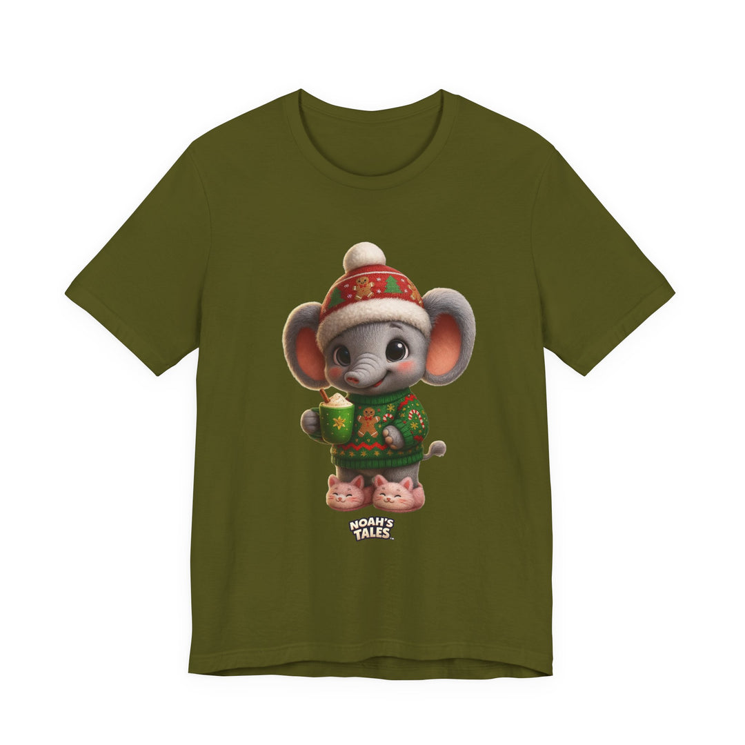 Noah’s Tales™ Christmas Ellie Belle Women's Bella T-Shirt
