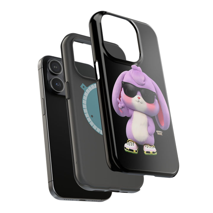 Noah’s Tales™ Lilac Phone Case Vibrant Protective cover Fun Gift for Kids and Teens Unique Cartoon Design