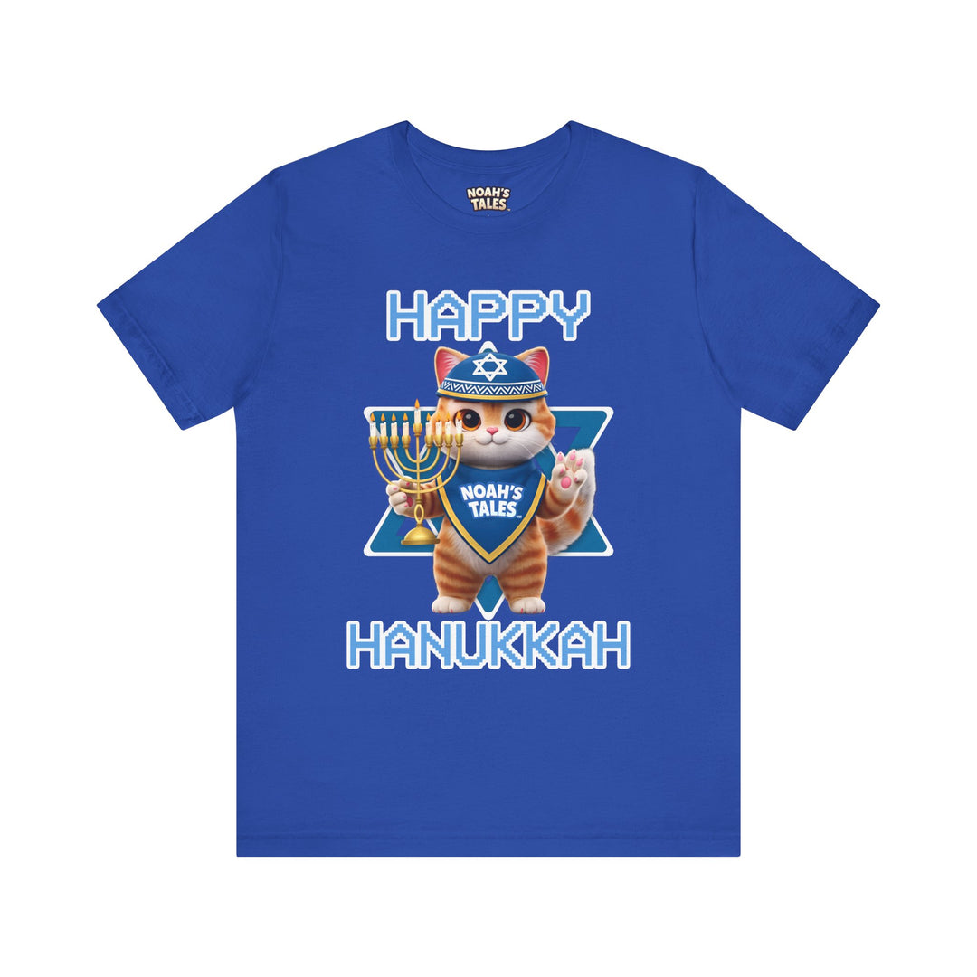 Noah’s Tales™ Happy Hanukkah Men's T-Shirt