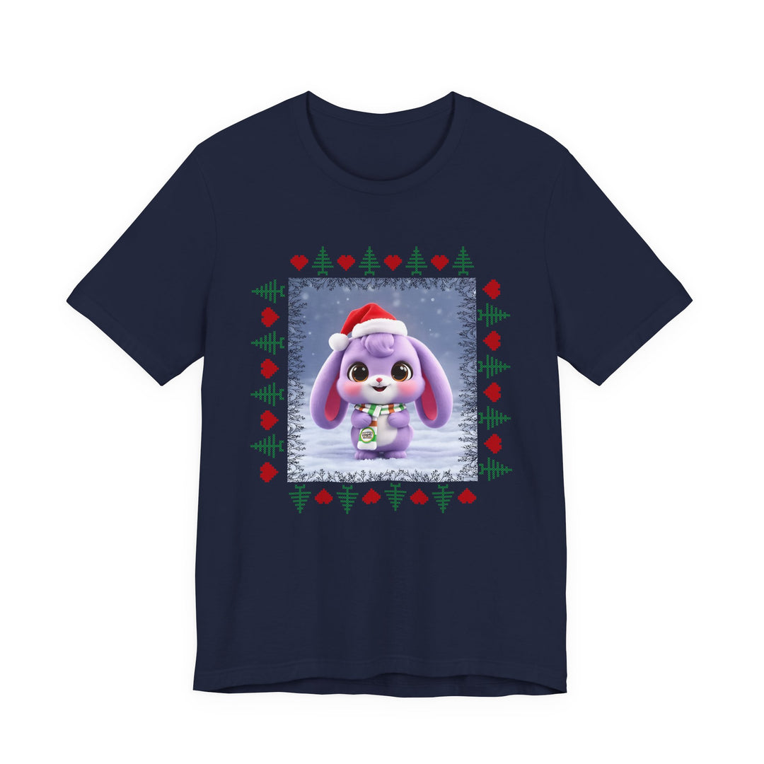 Noah’s Tales™ Lilac Christmas Women's Bella T-Shirt