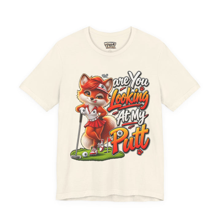 Noah’s Tales™ Are You Looking At My Putt | Ember Women's Bella T-Shirt