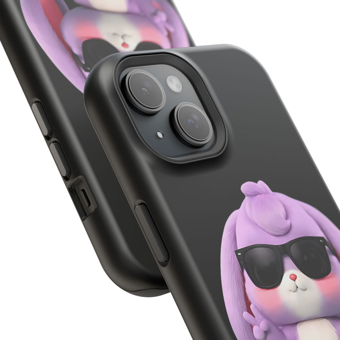 Noah’s Tales™ Lilac Phone Case Vibrant Protective cover Fun Gift for Kids and Teens Unique Cartoon Design