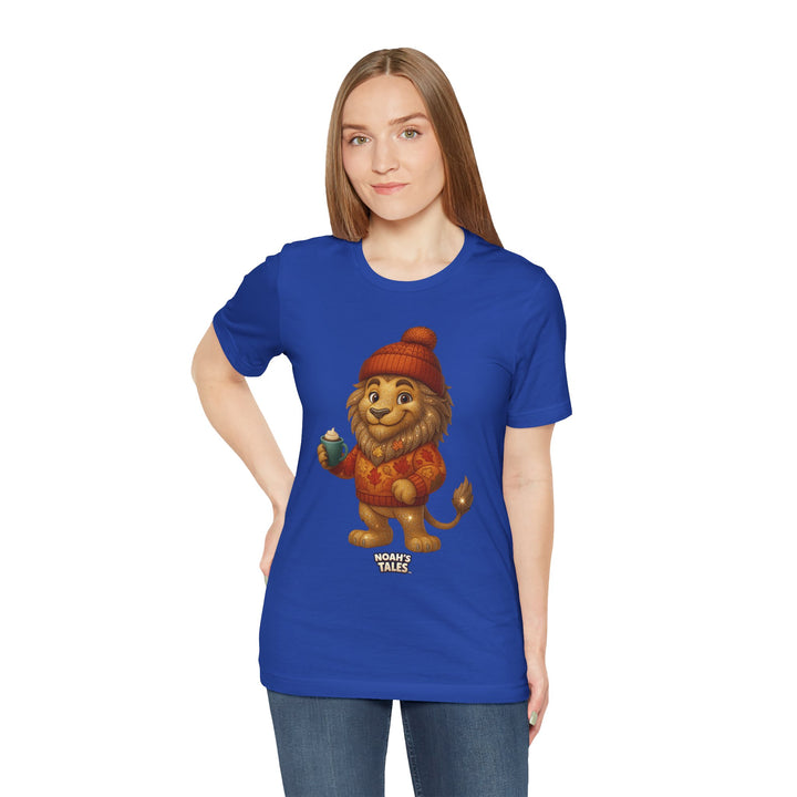 Noah’s Tales™ Thanksgiving Leo Women's Bella T-Shirt