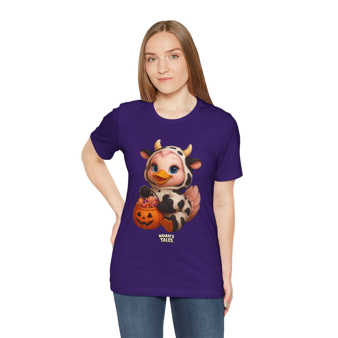 Noah’s Tales™ Cow Halloween Costume Luna Women's Bella T-Shirt