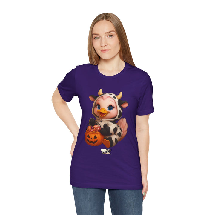 Noah’s Tales™ Cow Halloween Costume Luna Women's Bella T-Shirt