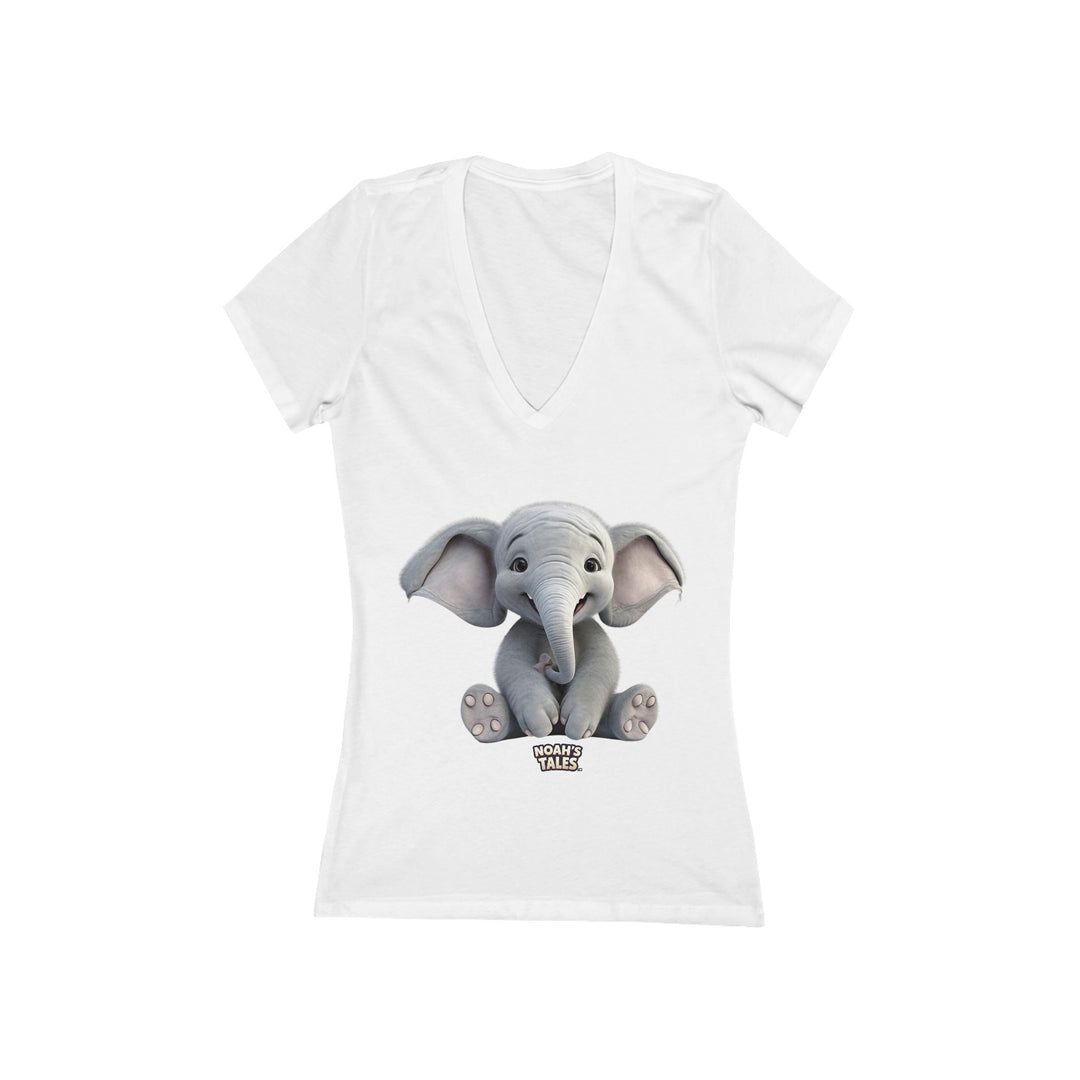 Noah’s Tales™ Noah Women's V-Neck Bella T-Shirt