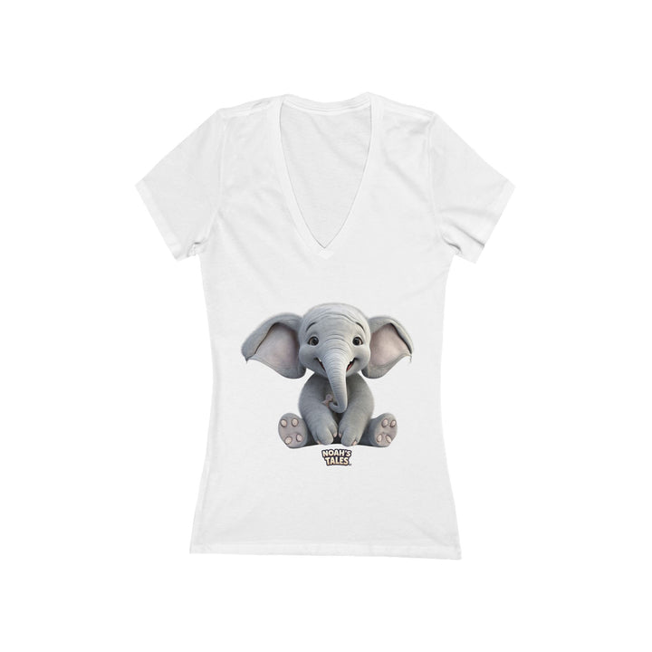 Noah’s Tales™ Noah Women's V-Neck Bella T-Shirt