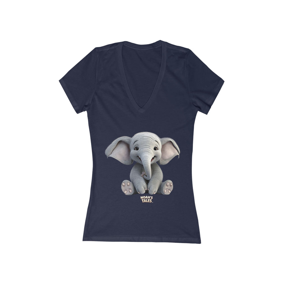 Noah’s Tales™ Noah Women's V-Neck Bella T-Shirt