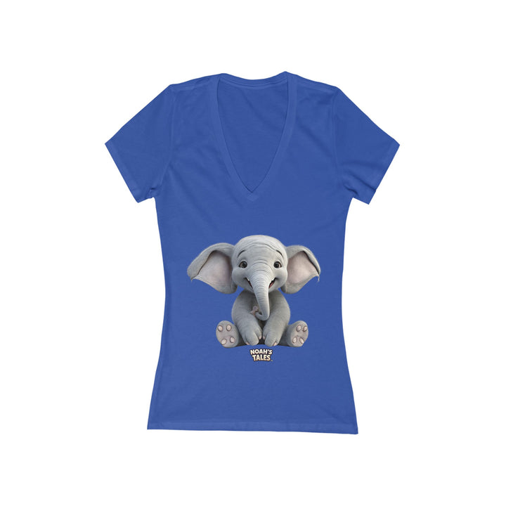 Noah’s Tales™ Noah Women's V-Neck Bella T-Shirt