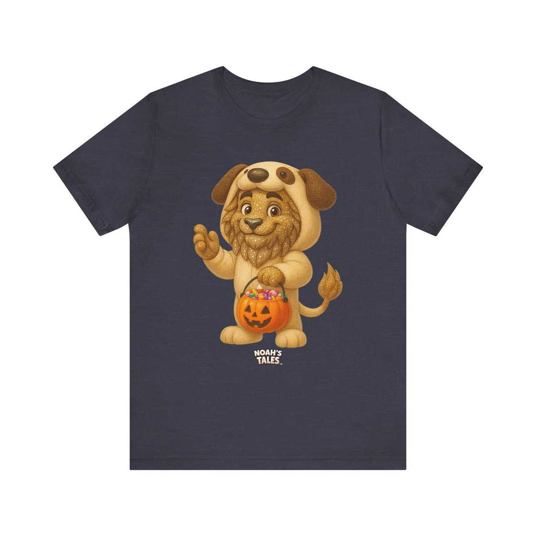 Noah’s Tales™ Halloween Leo Men's Bella T-Shirt
