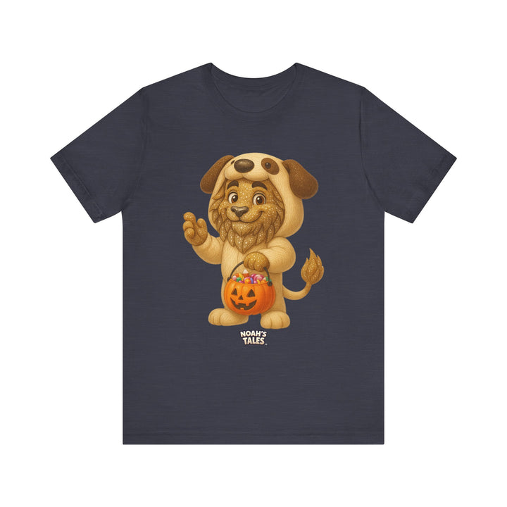 Noah’s Tales™ Halloween Leo Men's Bella T-Shirt
