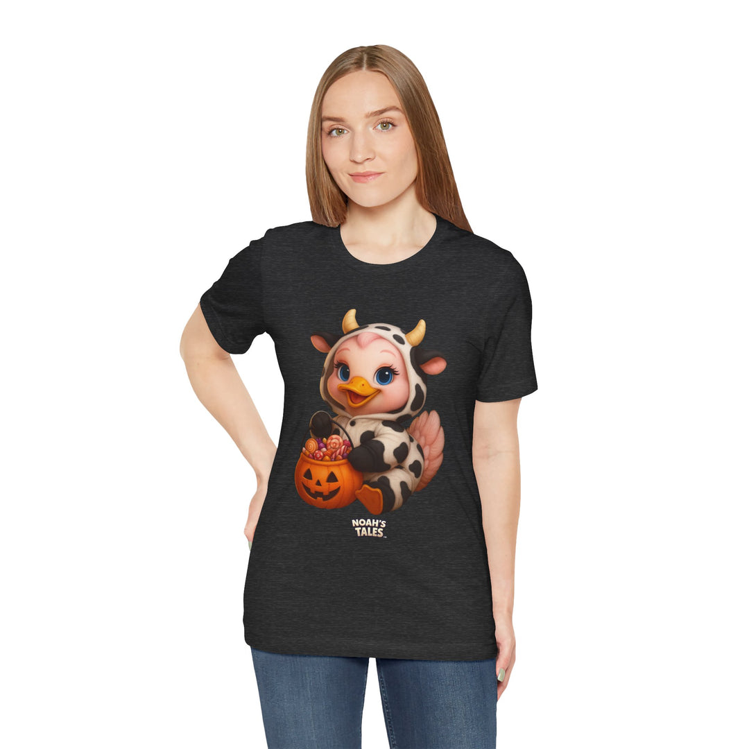 Noah’s Tales™ Cow Halloween Costume Luna Women's Bella T-Shirt