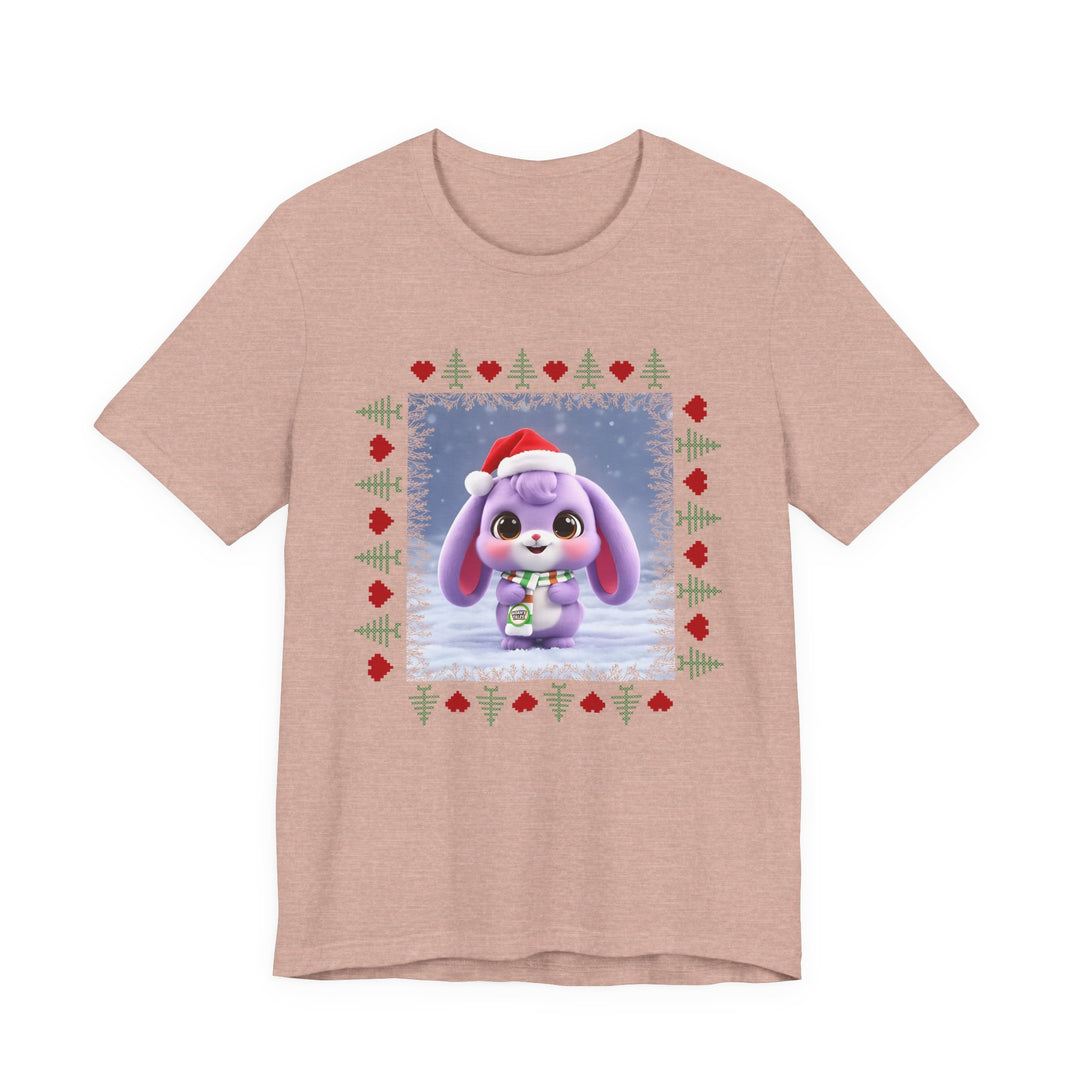 Noah’s Tales™ Lilac Christmas Women's Bella T-Shirt