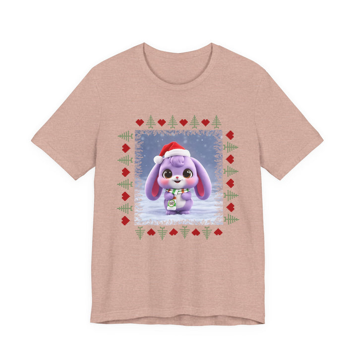 Noah’s Tales™ Lilac Christmas Women's Bella T-Shirt