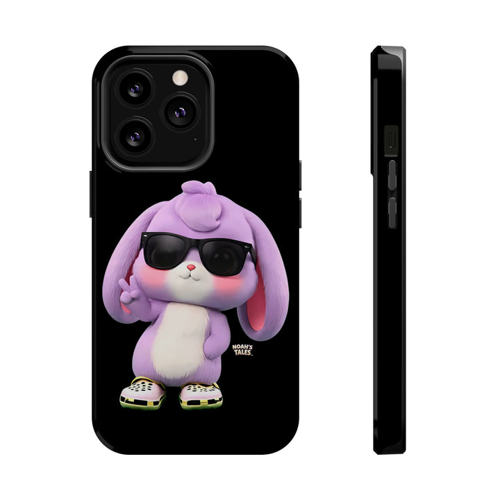 Noah’s Tales™ Lilac Phone Case Vibrant Protective cover Fun Gift for Kids and Teens Unique Cartoon Design