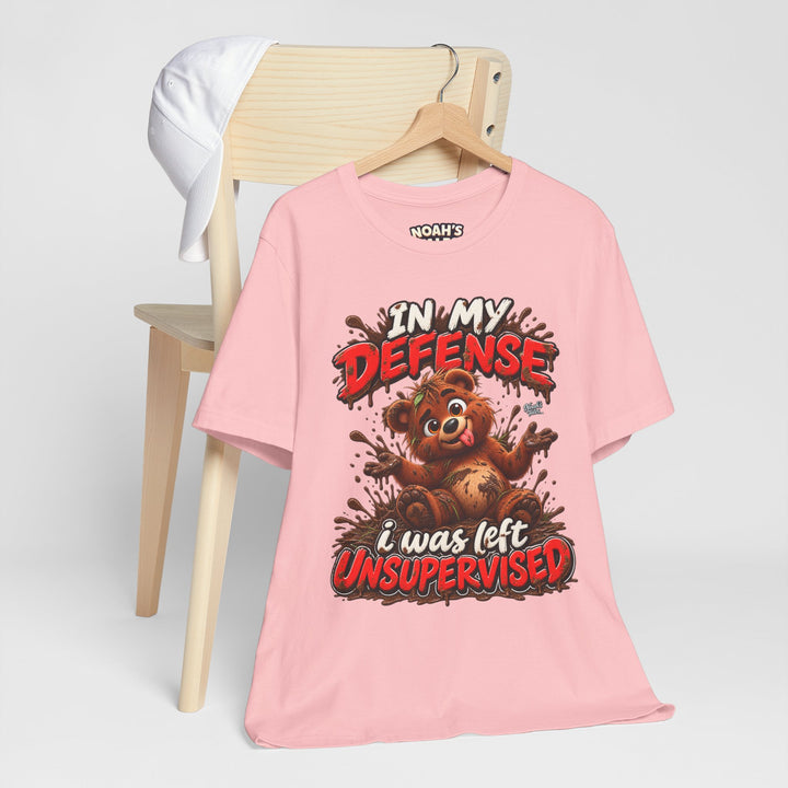 Noah’s Tales™ In My Defense I Was Left Unsupervised | Baxter Women's Bella T-Shirt