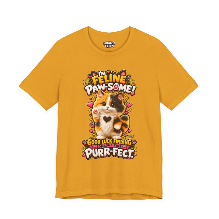 Noah’s Tales™ I’m Feline Paw-Some | Tommy Women's Bella T-Shirt