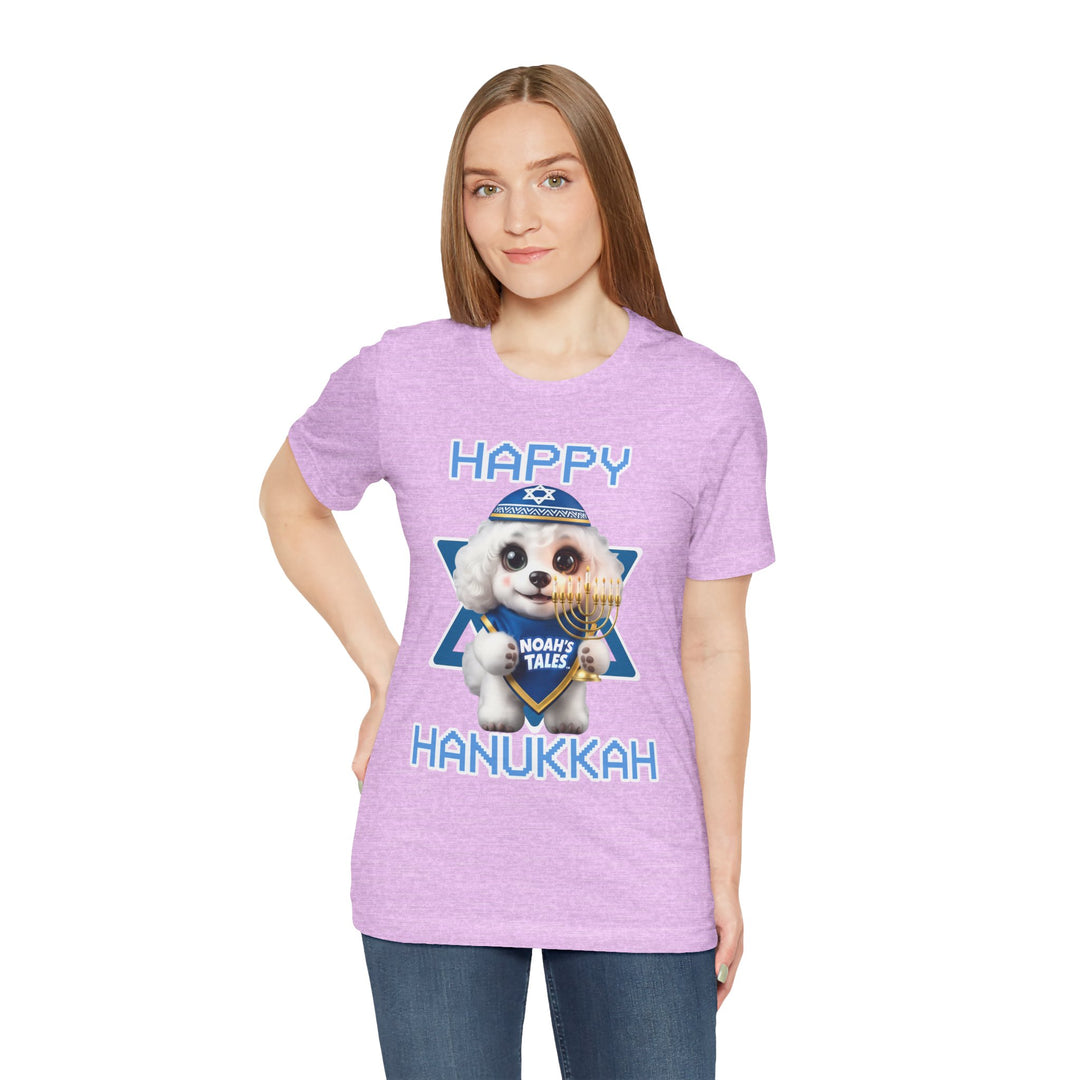 Noah’s Tales™ Happy Hanukkah Coco Girl's Bella T-Shirt