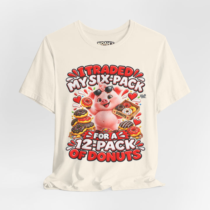 Noah’s Tales™ I Traded My Six-Pack For A 12-Pack Of Donuts | Pip Men's T-Shirt
