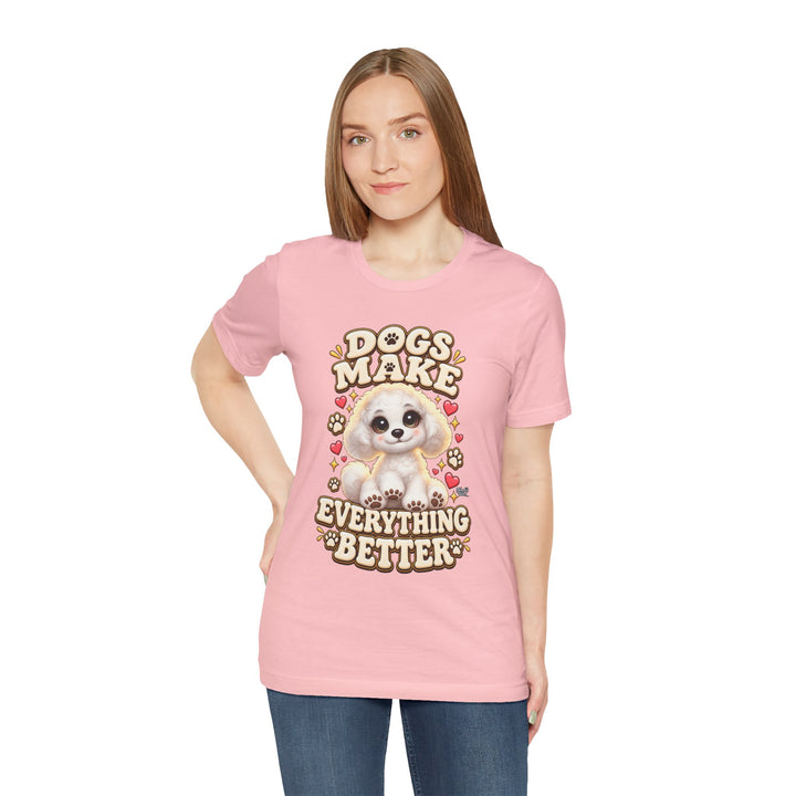 Noah’s Tales™ Dogs Make Everything Better | Coco Women's Bella T-Shirt