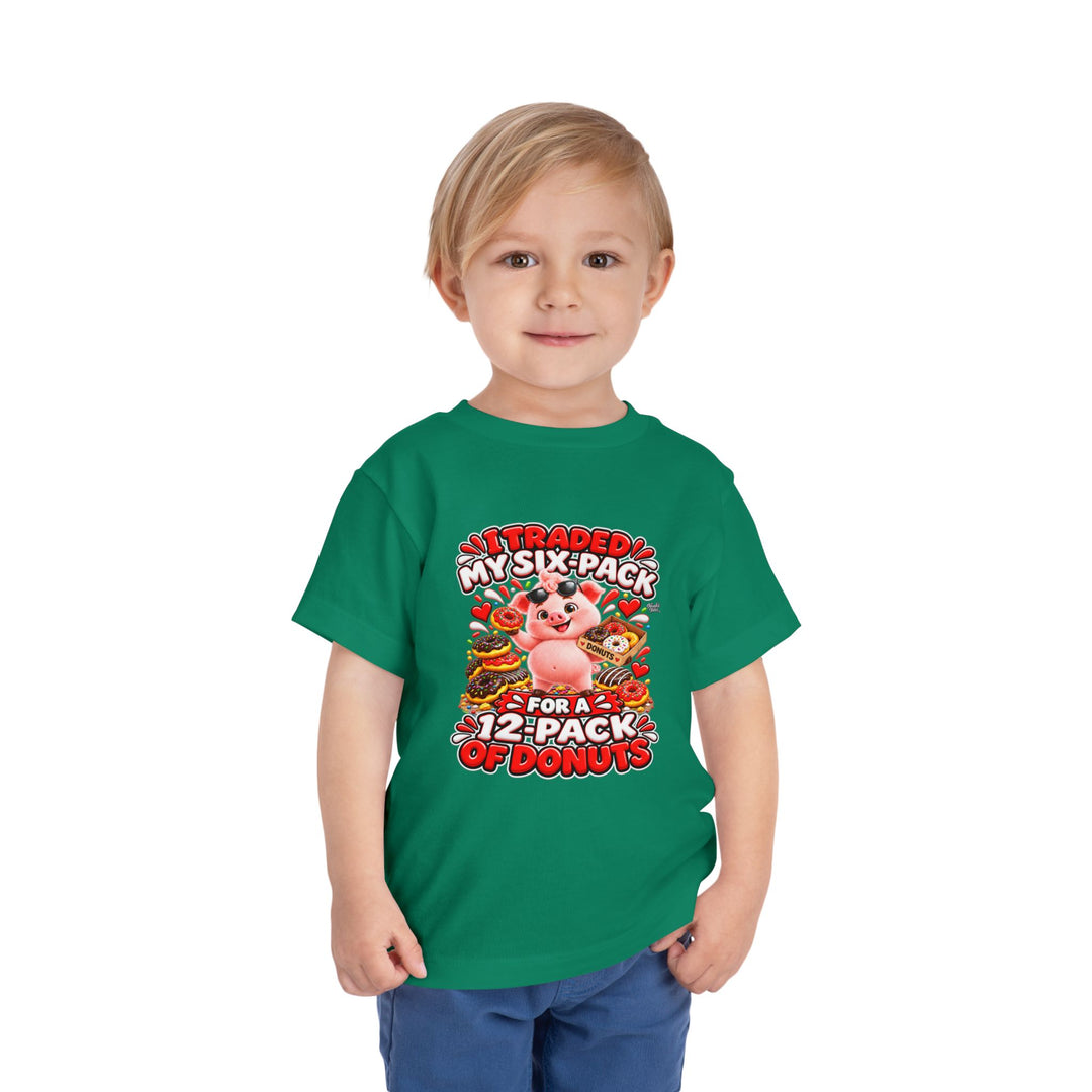 Noah’s Tales™ I Traded My Six-Pack For A 12-Pack Of Donuts | Pip Boy's T-Shirt