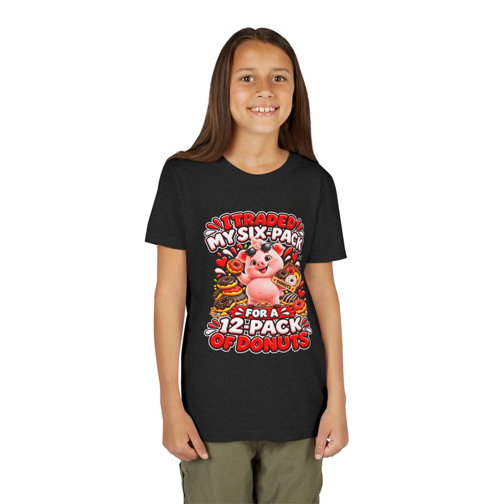 Noah’s Tales™ I Traded My Six-Pack For A 12-Pack Of Donuts | Pip Girl's Bella T-Shirt