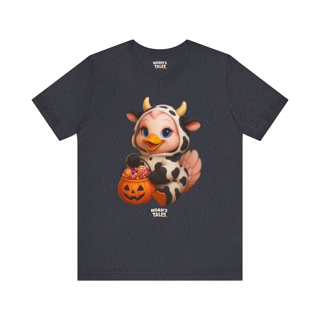 Noah’s Tales™ Cow Halloween Costume Luna Men's Bella T-Shirt