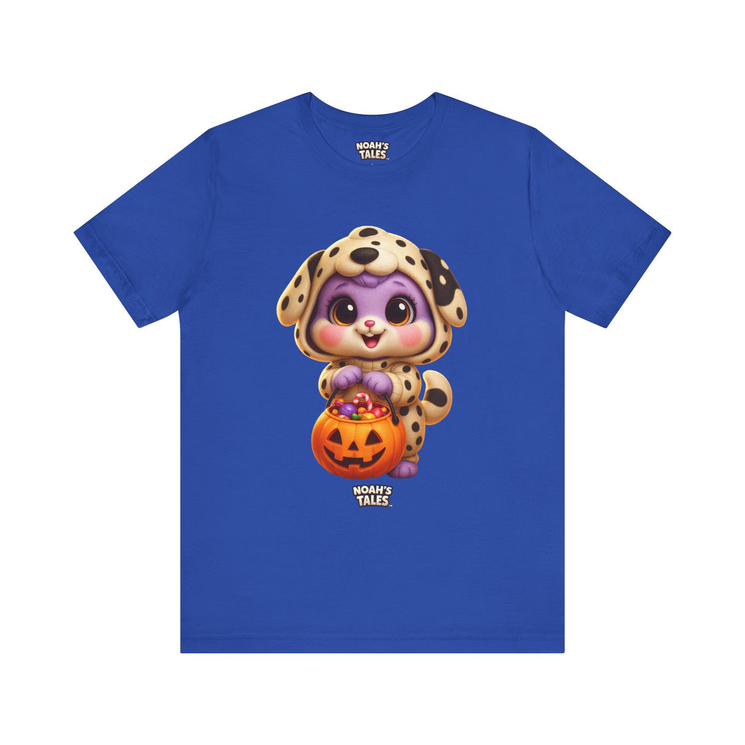Noah’s Tales™ Halloween Lilac Men's Bella T-Shirt