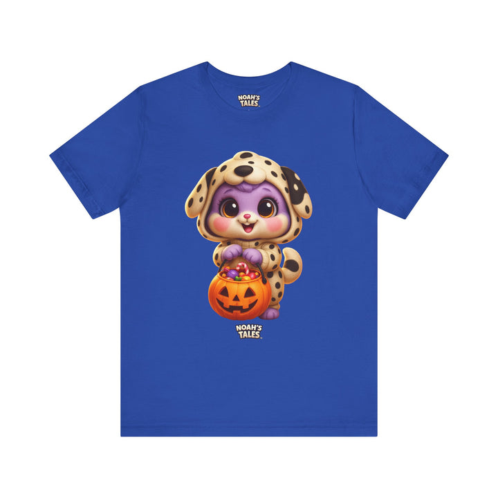 Noah’s Tales™ Halloween Lilac Men's Bella T-Shirt