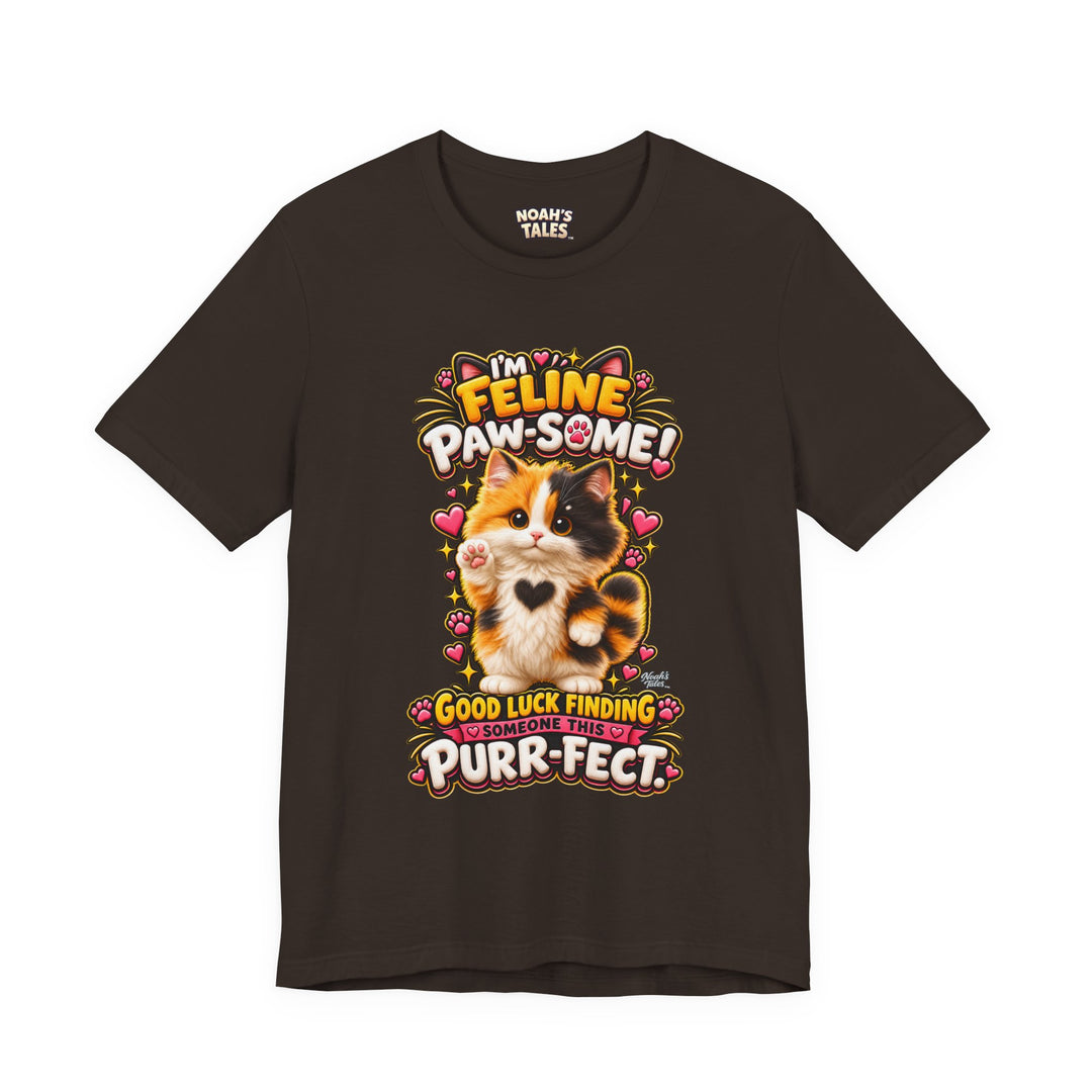 Noah’s Tales™ I’m Feline Paw-Some | Tommy Women's Bella T-Shirt