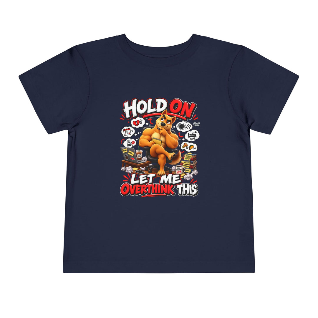 Noah’s Tales™ Hold On Let Me Overthink This | Ember Boy's T-Shirt