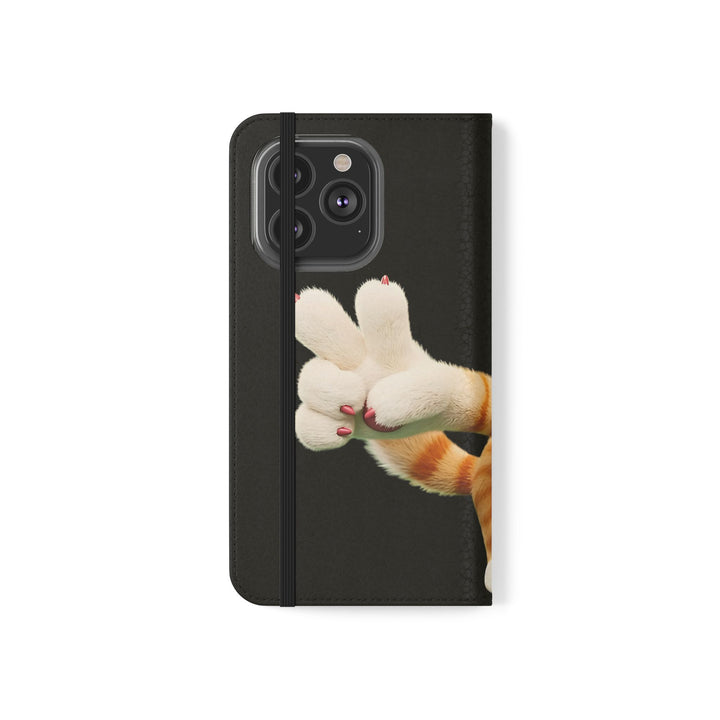 Noah’s Tales™ Tommy Flip Case Cartoon Phone Cover Pet Lover Gift Trendy Smartphone Wallet Animal Print Case