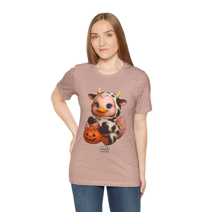 Noah’s Tales™ Cow Halloween Costume Luna Women's Bella T-Shirt