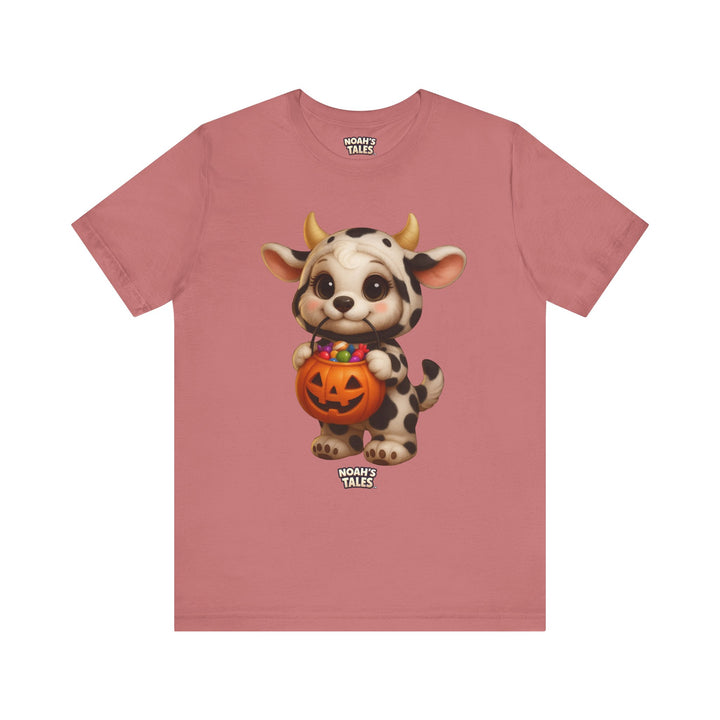 Noah’s Tales™ Cow Halloween Costume Coco Men's Bella T-Shirt
