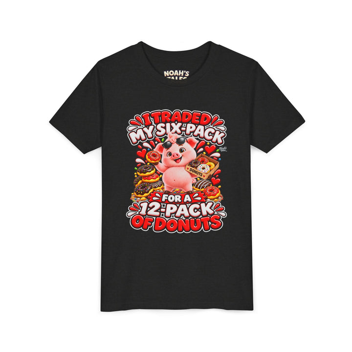 Noah’s Tales™ I Traded My Six-Pack For A 12-Pack Of Donuts | Pip Girl's Bella T-Shirt