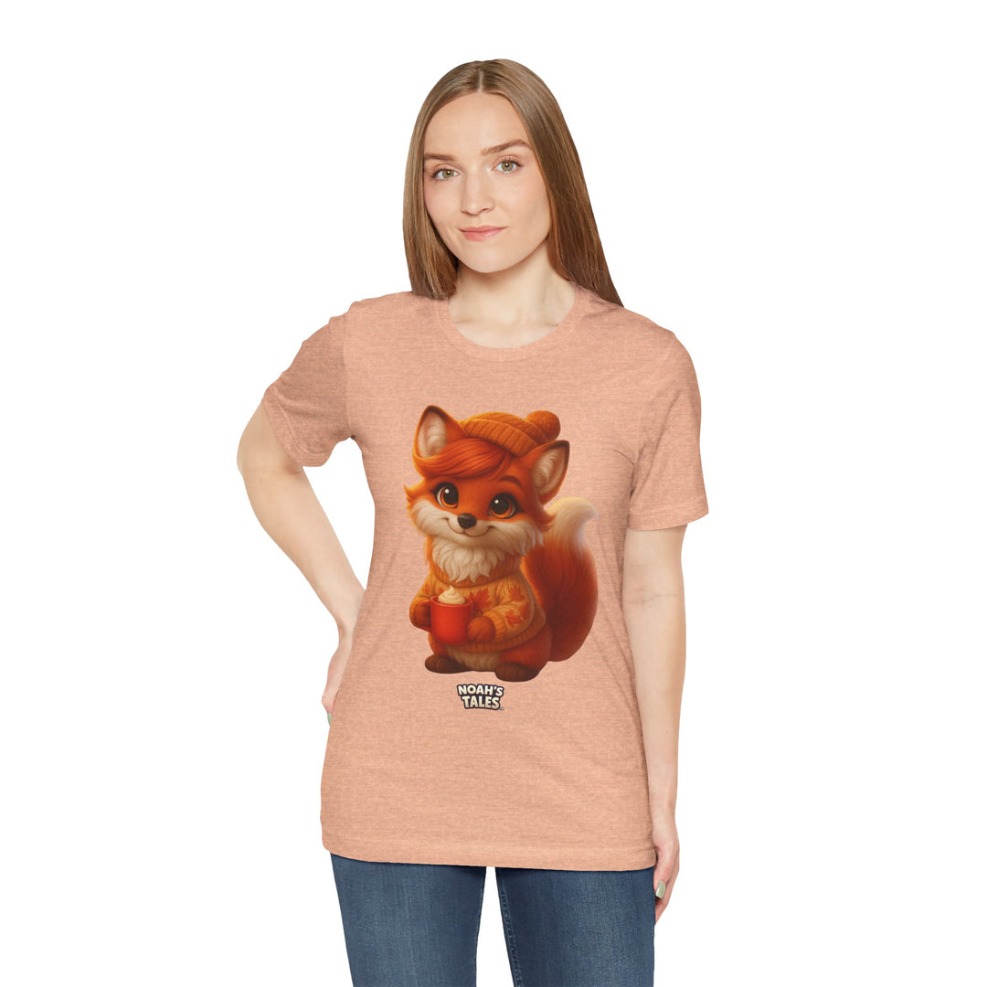 Noah’s Tales™ Thanksgiving Ember Women's Bella T-Shirt