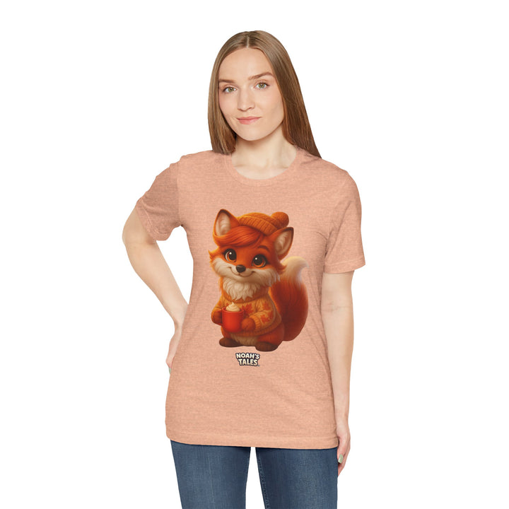 Noah’s Tales™ Thanksgiving Ember Women's Bella T-Shirt