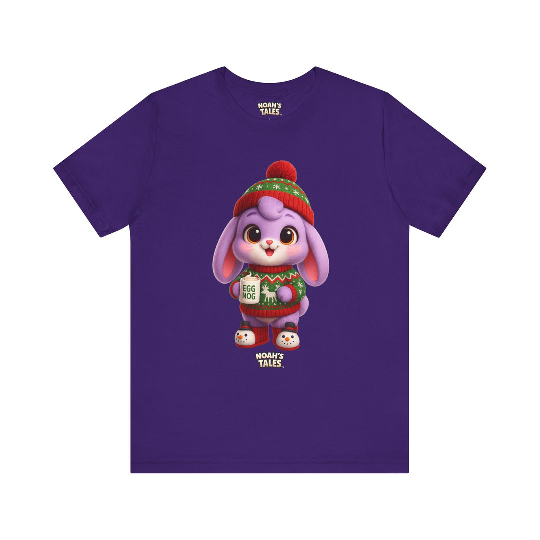 Noah’s Tales™ Christmas Lilac Men's Bella T-Shirt