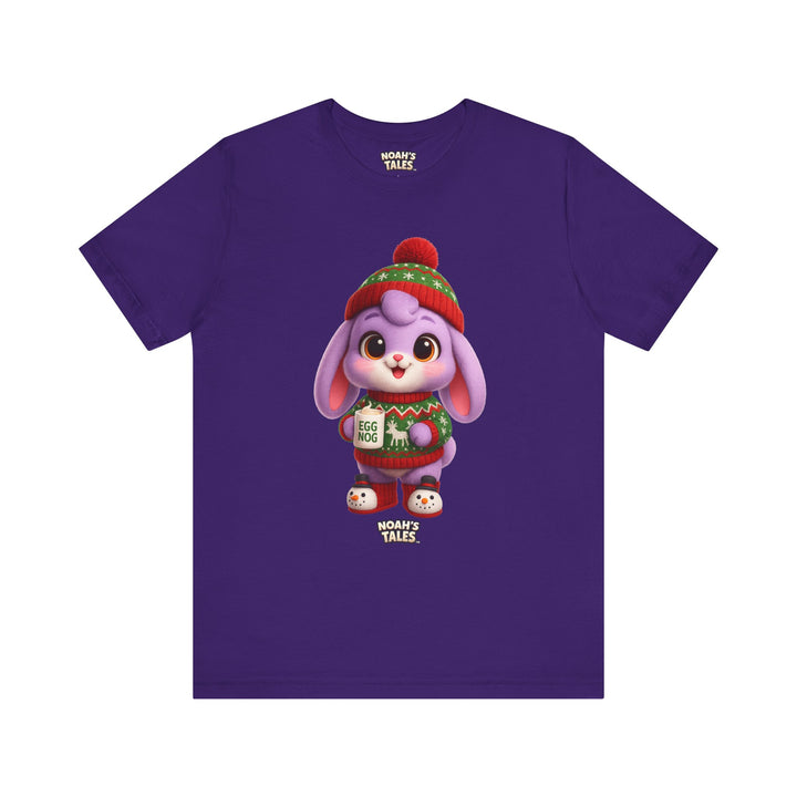 Noah’s Tales™ Christmas Lilac Men's Bella T-Shirt