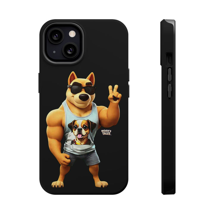Noah’s Tales™ Ranger Magnet Phone Case Pet Lover Phone Cover Funny Phone Case Unique Gift for Dog Owners Quirky Dog Design