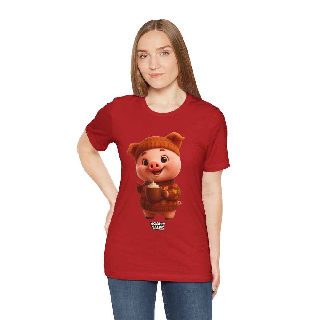 Noah’s Tales™ Thanksgiving Pip Women's Bella T-Shirt