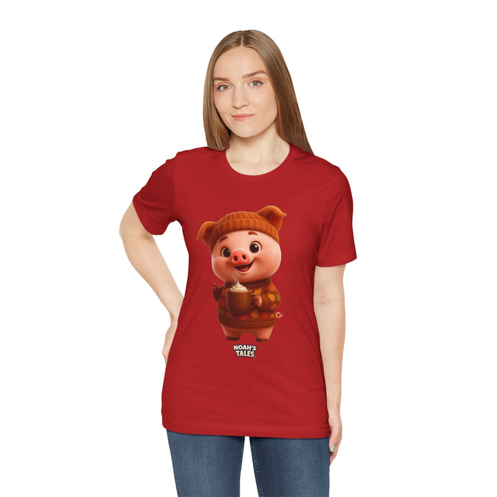 Noah’s Tales™ Thanksgiving Pip Women's Bella T-Shirt