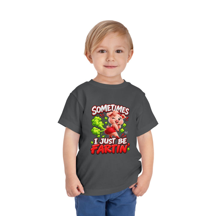 Noah’s Tales™ Sometimes I Just Be Fartin’ | Pip Girlfriend Boy's T-Shirt