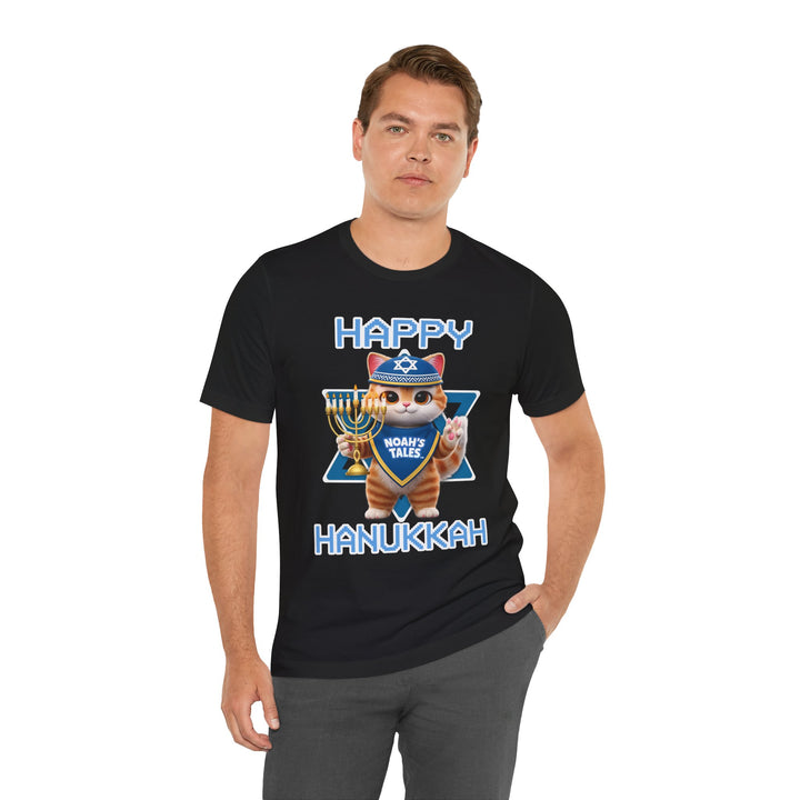 Noah’s Tales™ Happy Hanukkah Tommy Men's Bella T-Shirt
