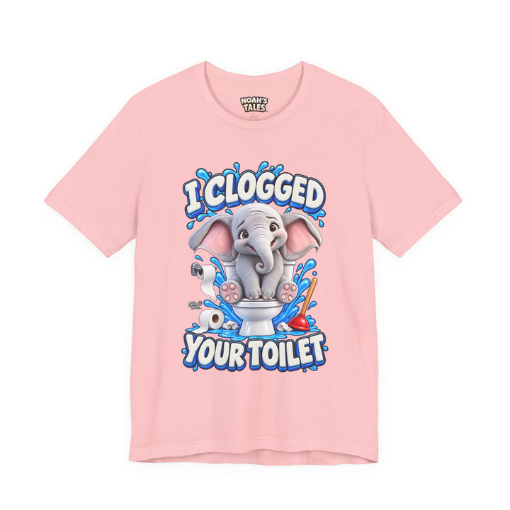 Noah’s Tales™ I Clogged Your Toilet | Ellie Belle Women's Bella T-Shirt