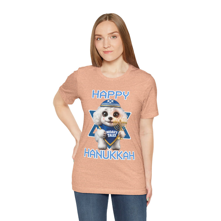 Noah’s Tales™ Happy Hanukkah Coco Girl's Bella T-Shirt